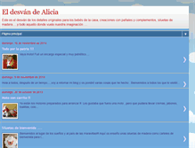 Tablet Screenshot of eldesvandealicia.blogspot.com