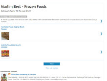 Tablet Screenshot of muslimbest-frozenfoods.blogspot.com