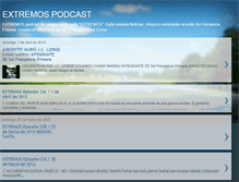 Tablet Screenshot of extremospodcast.blogspot.com