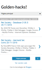 Mobile Screenshot of golden-hacks.blogspot.com