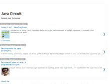 Tablet Screenshot of javacircuit.blogspot.com