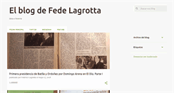 Desktop Screenshot of federicolagrotta.blogspot.com