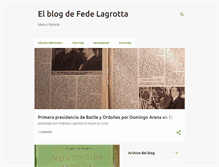 Tablet Screenshot of federicolagrotta.blogspot.com