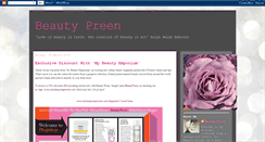 Desktop Screenshot of beautypreen.blogspot.com