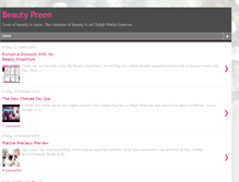 Tablet Screenshot of beautypreen.blogspot.com