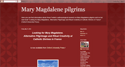 Desktop Screenshot of marymagdalenepilgrims.blogspot.com