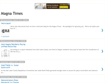 Tablet Screenshot of magnatimes.blogspot.com