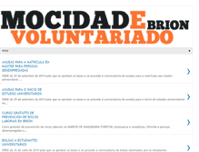 Tablet Screenshot of mocidadeevoluntariadobrion.blogspot.com