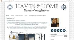 Desktop Screenshot of havenandhome.blogspot.com