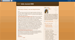 Desktop Screenshot of indiajournal2006.blogspot.com