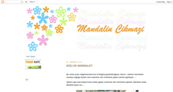 Desktop Screenshot of mandalincikmazi.blogspot.com