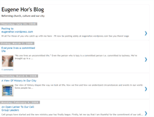 Tablet Screenshot of eugenehor.blogspot.com