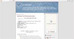 Desktop Screenshot of levisamjuno.blogspot.com