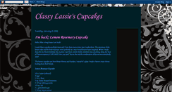 Desktop Screenshot of classylassiescupcakes.blogspot.com