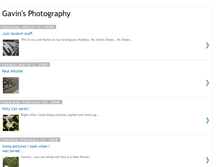 Tablet Screenshot of gavincalais-photography.blogspot.com