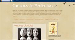 Desktop Screenshot of caminosdeperfeccion.blogspot.com