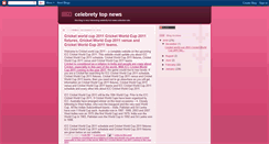 Desktop Screenshot of celebrety-topnews.blogspot.com