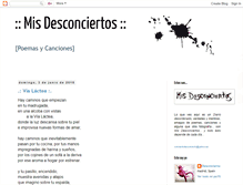 Tablet Screenshot of misdesconciertos.blogspot.com