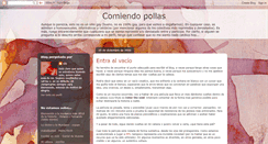 Desktop Screenshot of comiendopollas.blogspot.com