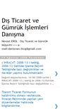 Mobile Screenshot of disticaretvegumrukdanismani.blogspot.com