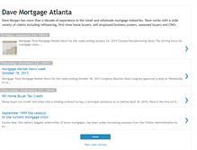 Tablet Screenshot of davemortgage.blogspot.com