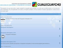 Tablet Screenshot of comisionesvecinalesgchu.blogspot.com