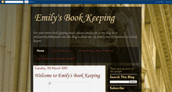 Desktop Screenshot of emilysbookkeeping.blogspot.com