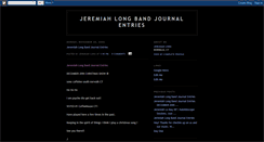 Desktop Screenshot of jerimiahlongband.blogspot.com