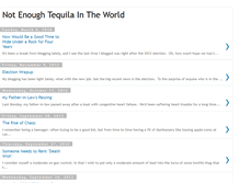 Tablet Screenshot of notenoughtequila.blogspot.com