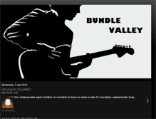 Tablet Screenshot of bundlevalley.blogspot.com