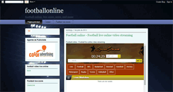 Desktop Screenshot of fotbalprofesional.blogspot.com