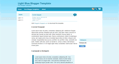 Desktop Screenshot of light-blue-bloggets.blogspot.com