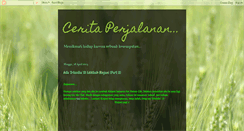 Desktop Screenshot of ceritaperjalanan.blogspot.com