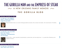 Tablet Screenshot of gorillamanofneworleans.blogspot.com