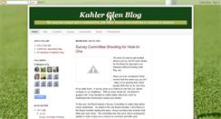 Desktop Screenshot of kahlerglencommunity.blogspot.com