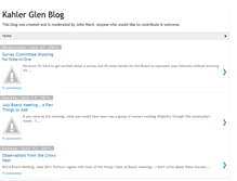 Tablet Screenshot of kahlerglencommunity.blogspot.com