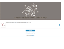 Tablet Screenshot of carolinechardincreations.blogspot.com