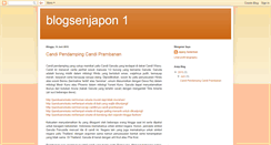 Desktop Screenshot of blogsenjapon.blogspot.com