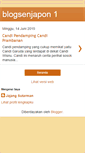 Mobile Screenshot of blogsenjapon.blogspot.com