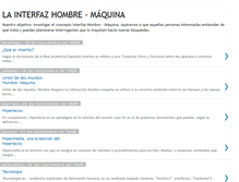 Tablet Screenshot of interfazhombremaquina.blogspot.com