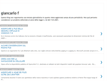 Tablet Screenshot of giancarlo-giancarlof.blogspot.com