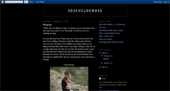 Desktop Screenshot of 303cyclocross.blogspot.com