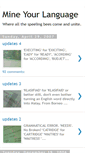 Mobile Screenshot of mineyourlanguage.blogspot.com