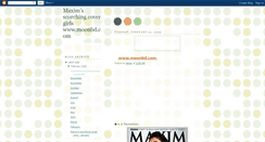 Desktop Screenshot of maximmoonbd.blogspot.com