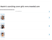 Tablet Screenshot of maximmoonbd.blogspot.com