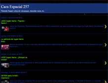 Tablet Screenshot of caosespacial257.blogspot.com