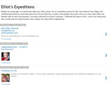 Tablet Screenshot of elliotsexpeditions.blogspot.com