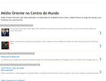 Tablet Screenshot of mediorientenocentrodomundo.blogspot.com