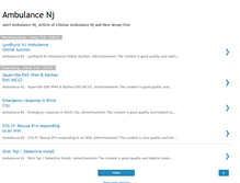 Tablet Screenshot of ambulancenj.blogspot.com