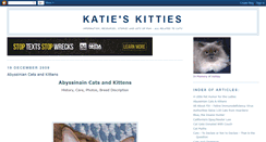 Desktop Screenshot of katieskitties.blogspot.com